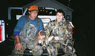 Tim Gola and his father Ted with nice 5 point buck!